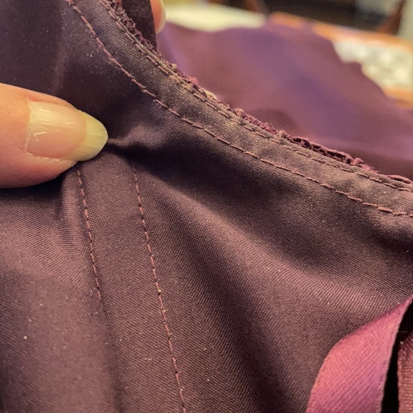 Mori Lee Madeline Gardner Bridesmaid #146 Dress Eggplant Prom - Picture 10 of 11